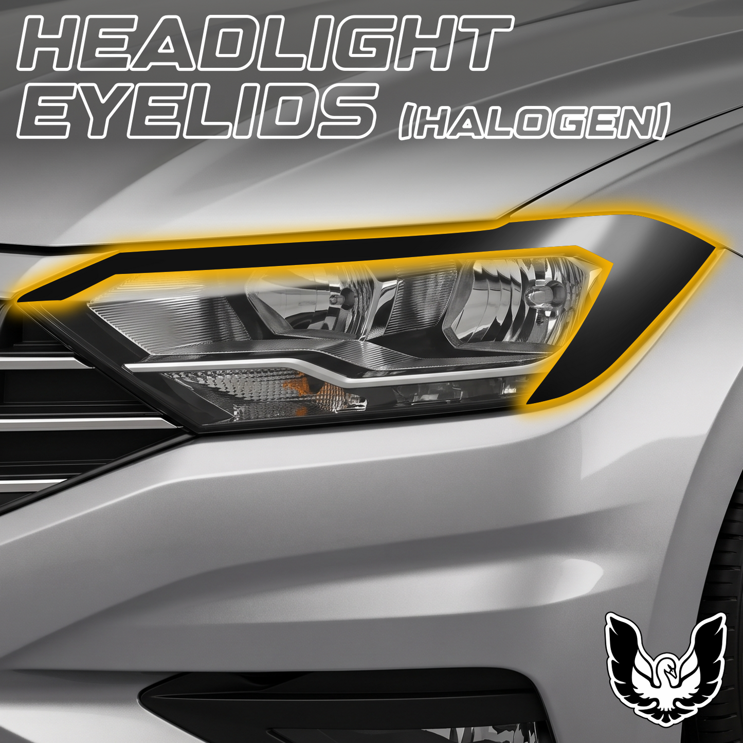 Headlight Eyelids (Halogen) | 2019-2024 Jetta