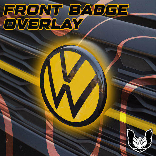 Front VW ACC Badge Overlay | 2019-2021 GLI & SEL