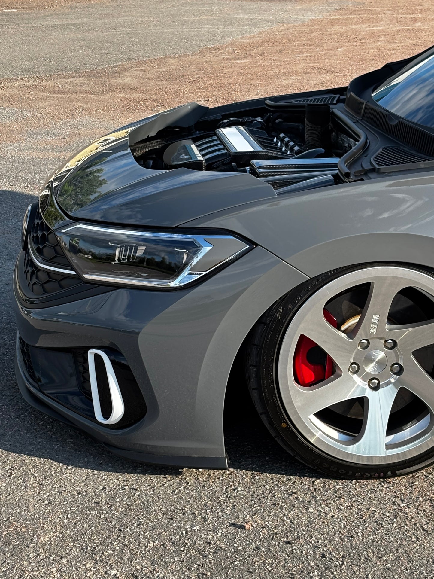 Headlight Amber Reflector Overlay | 2019-2024 GLI & SEL