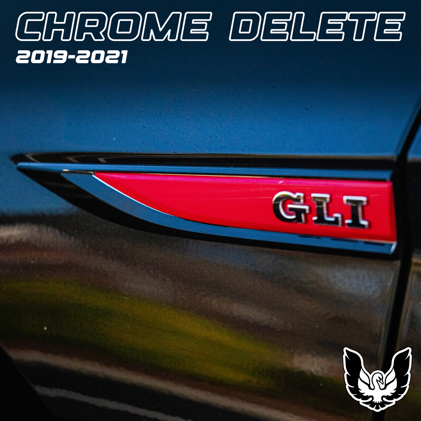 Side GLI Badge Chrome Delete | 2019-2021 GLI