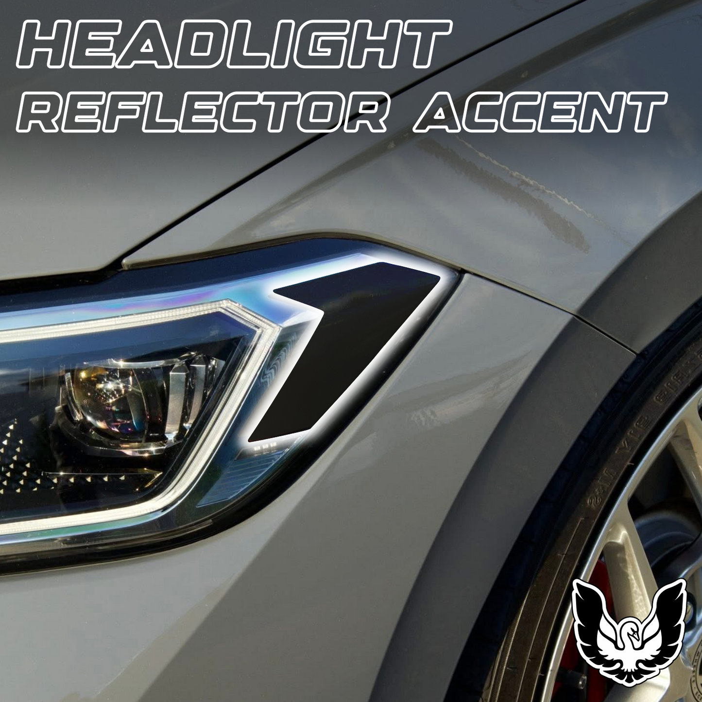 Headlight Reflector Accent | 2019-2024 GLI & SEL – Swan Vinyl Works
