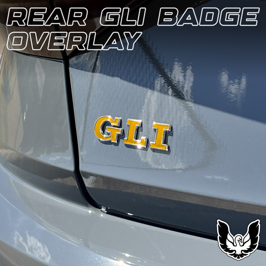 Rear GLI Badge Overlay | 2019-2021 GLI