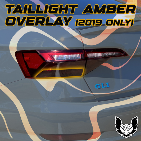 Tail Light Amber Delete Tint | 2019 Jetta