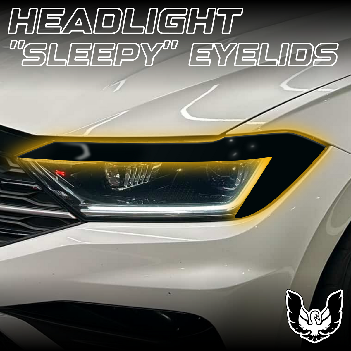 Headlight "Sleepy" Eyelids | 2019-2024 Jetta