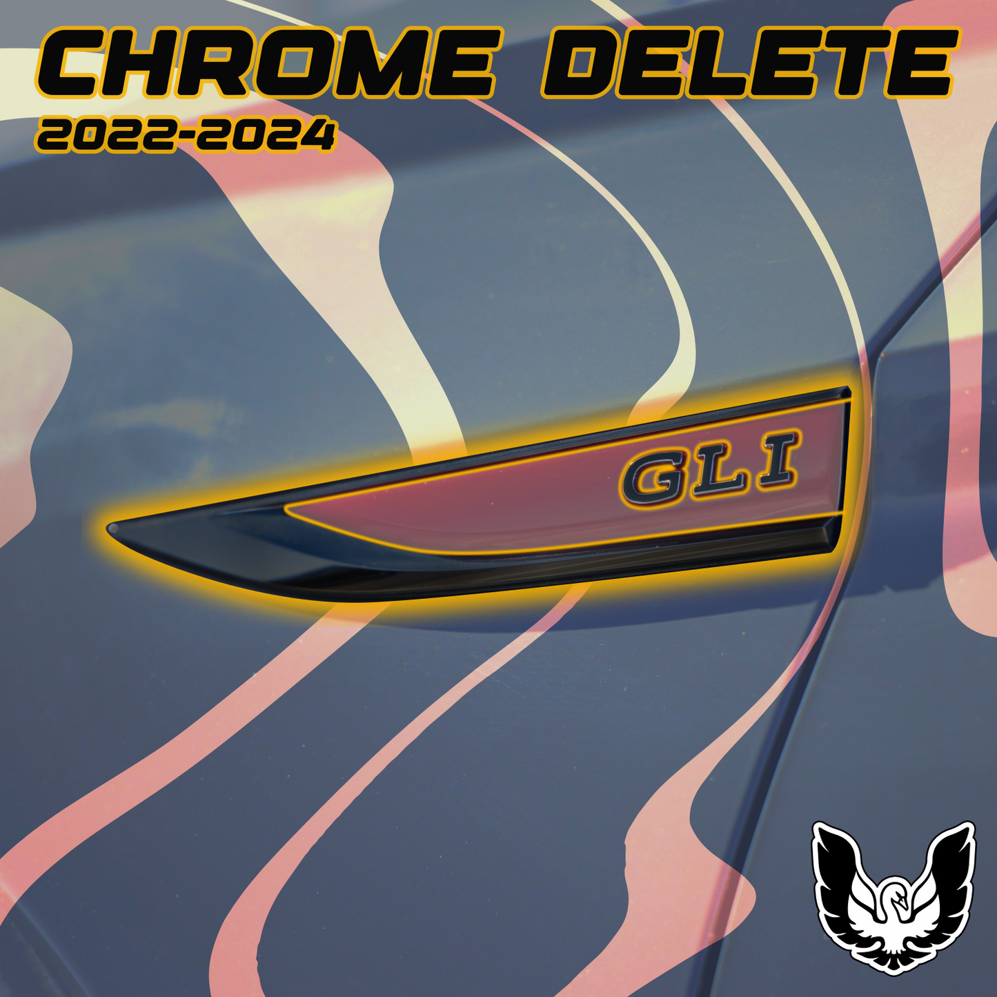 Side Badge Chrome Delete | 2022-2024 GLI