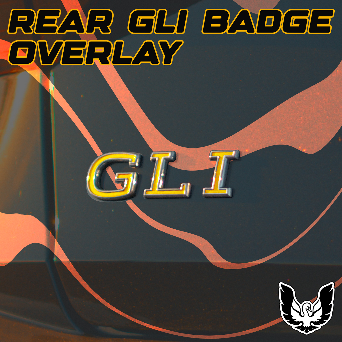 Rear GLI Badge Overlay | 2022-2024 GLI