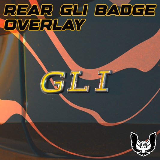 Rear GLI Badge Overlay | 2022-2024 GLI