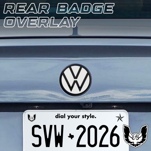 Rear VW Badge Overlay | 2022-2024 Jetta