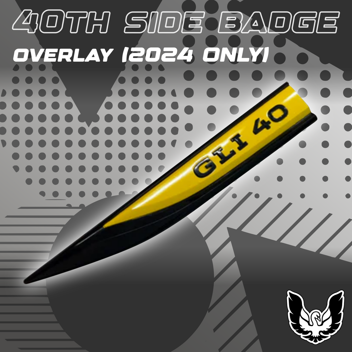 Side Badge Overlay | 40th Anniversary 2024 GLI