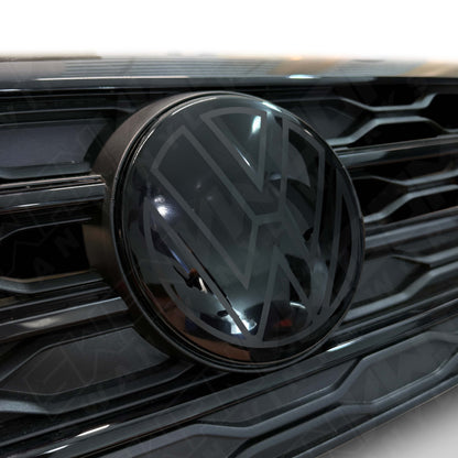 Front VW ACC Badge Vinyl Overlay