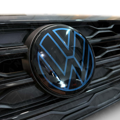 Front VW ACC Badge Vinyl Overlay