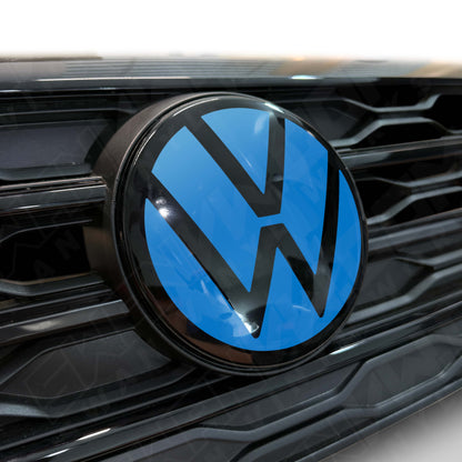 Front VW ACC Badge Vinyl Overlay