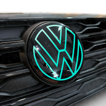 Front VW ACC Badge Vinyl Overlay