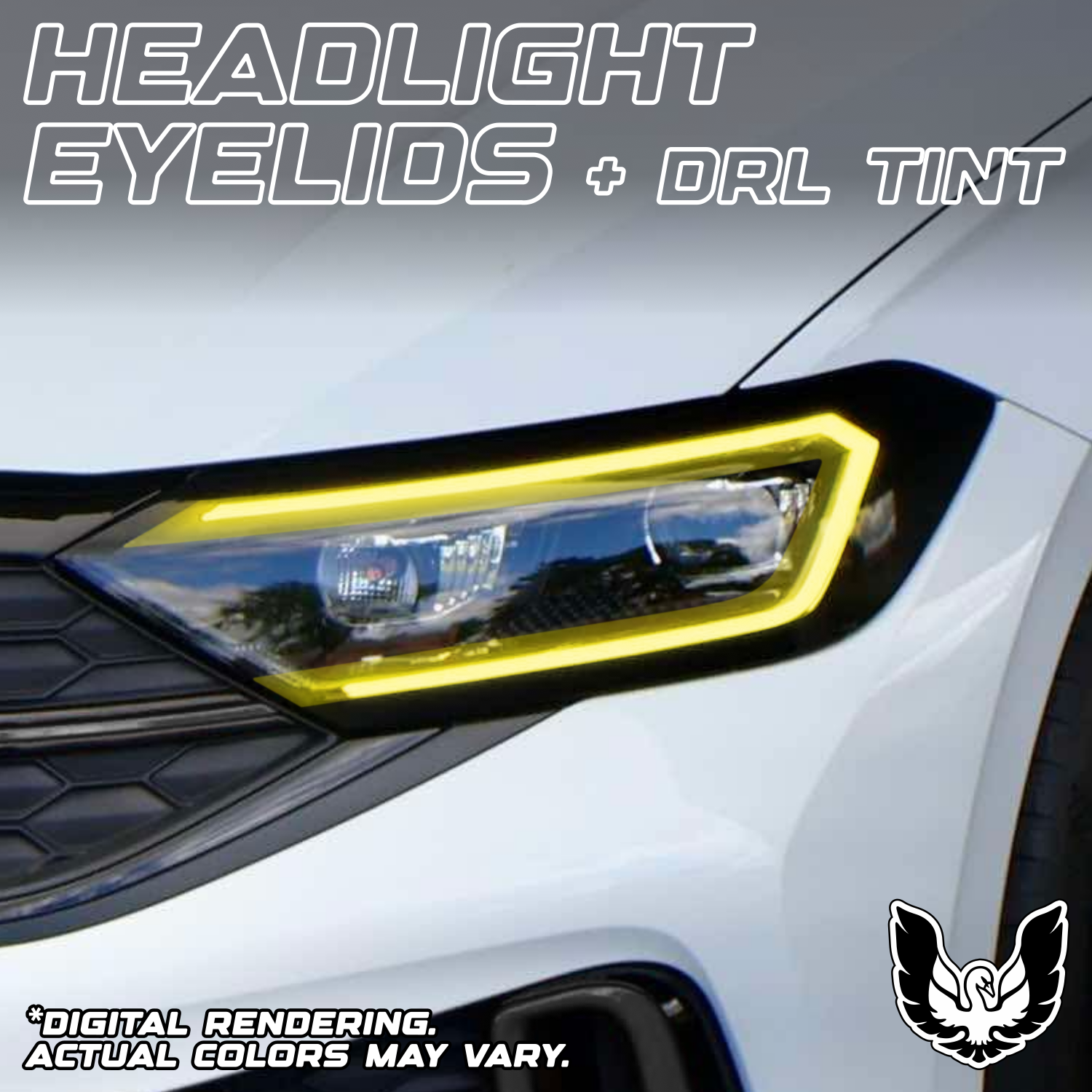 Eyelids + DRL Tint | 2019-2024 GLI & SEL – Swan Vinyl Works