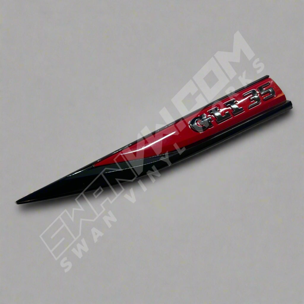 Side GLI Badge Chrome Delete | 35th Anniversary GLI