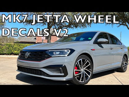 "Adelaide" Wheel Vinyl Pre-Cut | 2019-2021 GLI (Polanka Wheels)