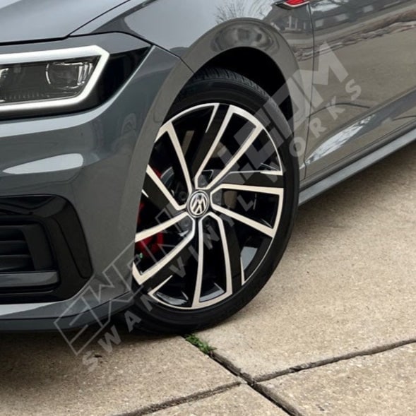 "Adelaide" Wheel Vinyl Pre-Cut | 2019-2021 GLI (Polanka Wheels)